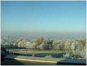 Givre et soleil en Lot et Garonne