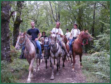 Randonnes questres  Missandre